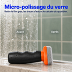 Soin anticalcaire et anti-gouttes pour paroi de douche