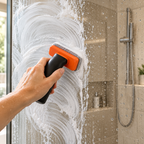 Soin anticalcaire et anti-gouttes pour paroi de douche