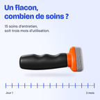 Soin anticalcaire et anti-gouttes pour paroi de douche